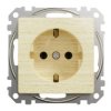 SEDNA DESIGN & ELEMENTS Gniazdo pojedyncze z uziemieniem schuko brzoza SDD180025 SCHNEIDER ELECTRIC