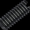 Threaded pin, slotted, M3, 22 mm, steel, galvanized, DIN 551/ISO 4766, 001.10.376