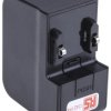 Adapter AC/DC Uwy 5V dc Iwy 2.4A USB typ A 12W, typ wtyczki: Wtyk europejski, australijski, brytyjski, amerykański