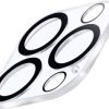 Cellularline Camera Lens Protection Szkło ochronne na kamerę Apple iPhone 16 Pro, iPhone 16 Pro Max 1 szt. Anti Fingerpr