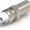 FME jack 50 Ω, RG-58C, RG-76, RG-141A, Belden 9907, KX-15, URM-43, crimp connection, straight, 1-1337552-0