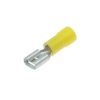 Konektor płaski żeński izolowany 6.3mm 0.8mm 4-6mm² - końcówka kablowa