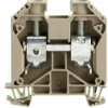 Through terminal block, screw connection, 2.5-35 mm², 2 pole, 125 A, 8 kV, dark beige, 1020500000