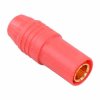 AS150-F Red Female Gold Bullet Connector AMASS