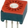C & K Switches CRD16CM0CB Rotay Switch CRD Series Przełącznik kodujący heksadecymalne, uzupełniające 1 szt. tuba