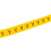 Oznacznik przewodów OZ-1/Y żółty E04ZP-01020204700 /100szt./