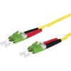 Metz Connect 151P1JAJA50E Fibreglass FO Cable Yellow 5.00 m Singlemode OS2