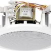 Głośnik sufitowy PA do zabudowy Monacor EDL-24, 94 dB, 100 - 14 000 Hz, 100 V, N/A, Kolor producenta: biały, 1 szt.