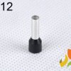 Końcówka kablowa 6/12 mm2 tulejka izolowana miedziana czarna 100szt. DI 6-12 CZ GPH