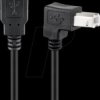 50856 USB 2.0 cable, A-plug to B-plug angled, 2 m