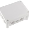 Puszka elektroinstalacyjna ścienna Plastik 74 x 110 x 155mm Szary IP55 liczba otworów 10 Legrand