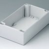 ABS enclosure shell, (L x W x H) 200 x 120 x 60 mm, light gray (RAL 7035), C2122001