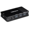 Trendnet Tk-U404 4-Portowy Przełącznik Współdzielony 4 Pc/1 Użytkownik Usb 3.1