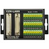 CZH-LABS D'SUB DB25 Male/Female Screw Terminal Block Breakout Interface Module with Aluminum Enclosure.