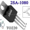 Tranzystor PNP 40V 0,5A 20W 30MHz: TO220
