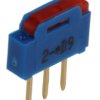 Przełącznik suwakowy, SPDT, montaż PCB, 12V, 500 mA przy 12 V AC, -40 → +85°C, APEM