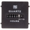 Licznik godzin 10 → 80 V DC Resetowanie Bez resetowania RS PRO Analogowa 6-cyfrowy Licznik godzin