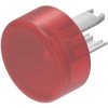 Klosz lampek do przycisku kształt: Okrągły Czerwony Lens EAO