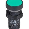 Przycisk sterowniczy 22mm zielony z samopowrotem 1Z+1R XB7NA35
