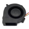 WENTYLATOR DMUCHAWA TURBINA 12V 97x97x33 12V ŁOŻYSKO KULKOWE 4-PRZEWODY