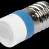 MELE2244 LED spot light, E10, blue, 24 V, 60210 mcd, Ø10 mm