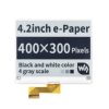 Waveshare 400x300, 4.2inch E-Ink raw display