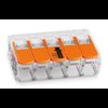 Wago 221-415 - złączka instalacyjna 5-przewodów 4mm²