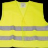 Vehicle - child's safety vest, DIN EN 1150, size S, yellow