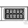 TE Connectivity 591858-1 TE AMP Terminal Junction Modules, 1 szt.