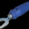 Laboratory cable lug, cable lug 4-7 mm to screw connection, blue, CAT O, 930584102