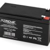 Akumulator żelowy 12V 7,2Ah, konektory 4,8mm; Xtreme
