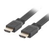 Kabel HDMI Highspeed with Ethernet Premium 4K/Ultra HD FLAT 0,5m CA-HDMI-21CU-0005-BK