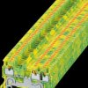 3208171 PE terminal block, PT 1.5/S green-yellow