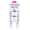 Moduł Sygnalizacyjny Ld (Diody: Led Czerwony + D) 6-24V Dc M41r Szary 854842