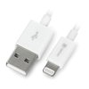 Przewód Natec USB A - Lightning do iPhone/iPad/iPod (MFI) - biały - 1,5m