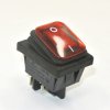 Wyłącznik KCD4-R 16A 250V IP65 czerwony