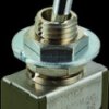 Toggle switch, metal, 1 pole, latching, On-On, 6 A/125 VAC, 4 A/30 VDC, silver-plated, MN12SS4W01