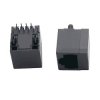 GNIAZDO RJ45 8P8C POINOWE CZARNE 52 8P8C