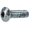 R-TECH 337332 M3 X 10 Hex Socket Button Screws Steel BZP - Pack Of 100