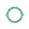Oświetlacz pierścieniowy LED 12 V 12×5050 - PCB do projektu AVT 1918