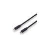 Digitus AK-300139-010-S USB cable USB 3.2 Gen 1 USB-C to USB-C 1m Black shield