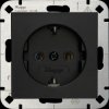 949350008 HK07 - earthed contact outlet, black matt