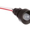 Lampka sygnalizacyjna LED 10mm biała Klp10W/24V 84410006
