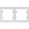 Lumina Soul Ramka podwójna pozioma biała WL5220