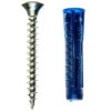 Kołek uniwersalny Rawlplug 5x25 mm z wkrętem 3,5x30 mm do wszystkich typów podłoży Rawlplug 4ALL-05+3530 /50szt./