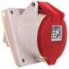 Gniazdo tablicowe 32A 4P 400V 6h IP44 skośne 12311