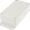 ABS enclosure, (L x W x H) 120 x 65 x 40 mm, light gray (RAL 7035), IP54, 1591CF2SGY