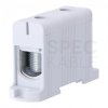 Listwa zaciskowa 1-torowa Al/Cu 35-150mm2 na szynę TH35 szary FJ-E150 HEDO