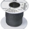 Przewód montażowy 1,3 mm² Szary Alpha Wire PVC 16 AWG 300 V dł. 30m 26/0,25 mm +105°C Lista UL