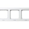 SONATA STANDARD Ramka 3 potrójna do wyłączników IP44 biały RH-3R/00 OSPEL